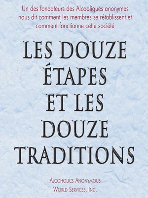 Les Douze Étapes et les Douze Traditions - Audiobook